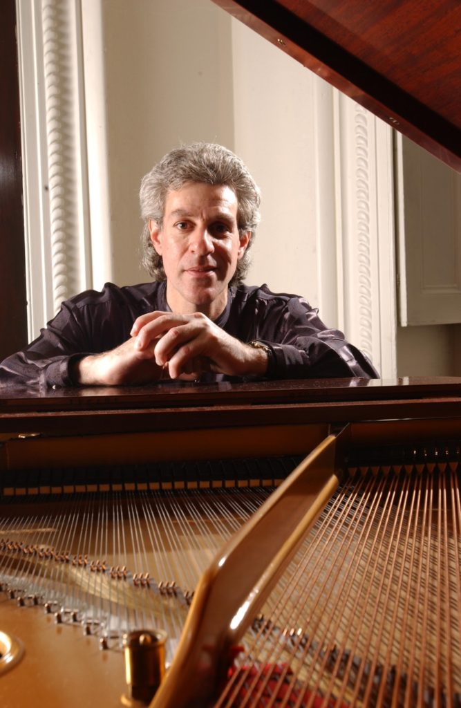 Joe Diamond at the piano